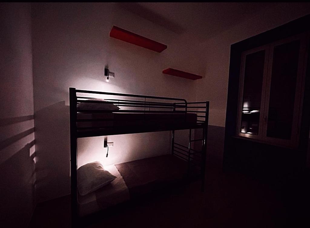 Postel nebo postele na pokoji v ubytování Melting Pot Rome