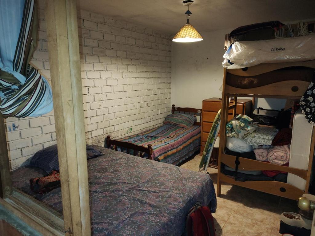 Lo de Lua emeletes ágyai egy szobában