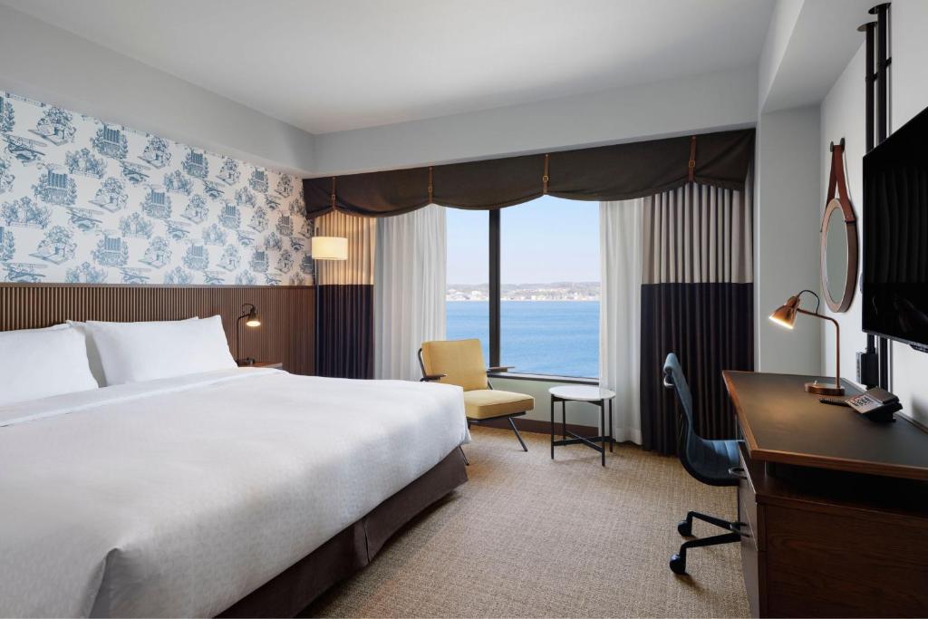 تلفاز و/أو أجهزة ترفيهية في Four Points by Sheraton Nagoya, Chubu International Airport