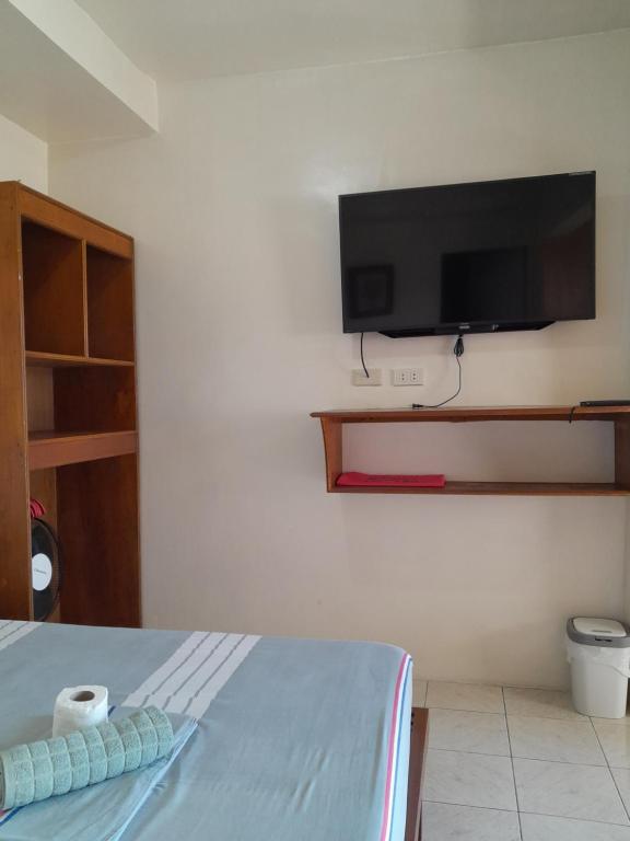 TV a/nebo společenská místnost v ubytování Reynaldo's Upstairs