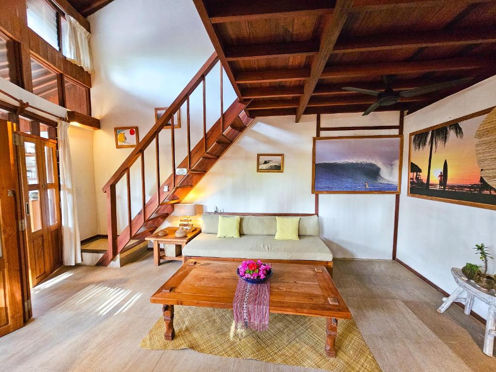 Posezení v ubytování Keong Villas