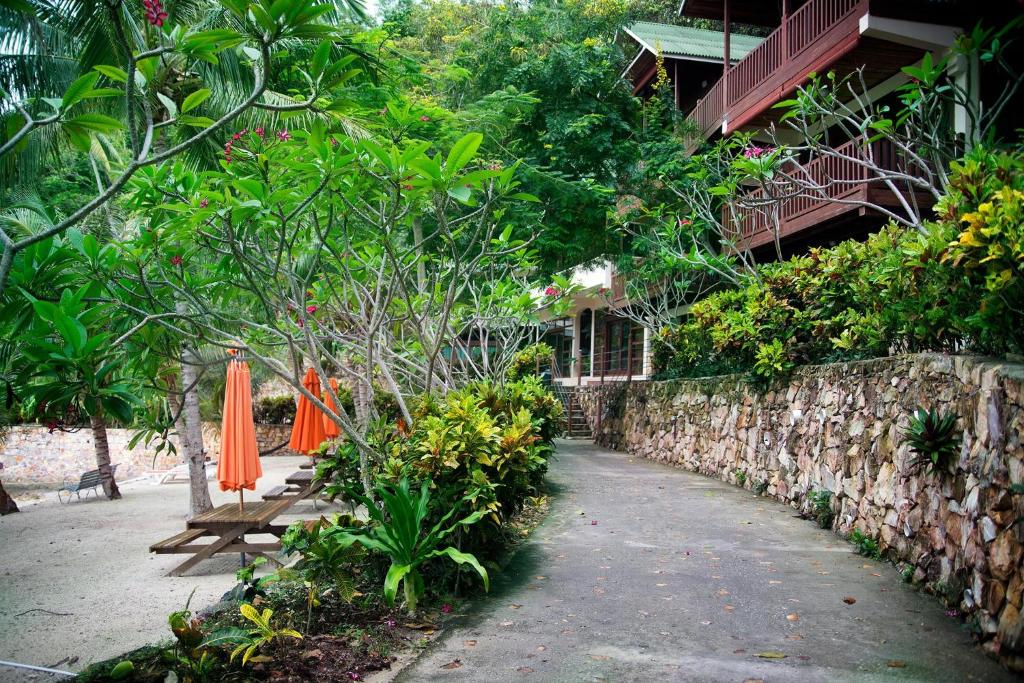 Zahrada ubytování Rawa Island Resort