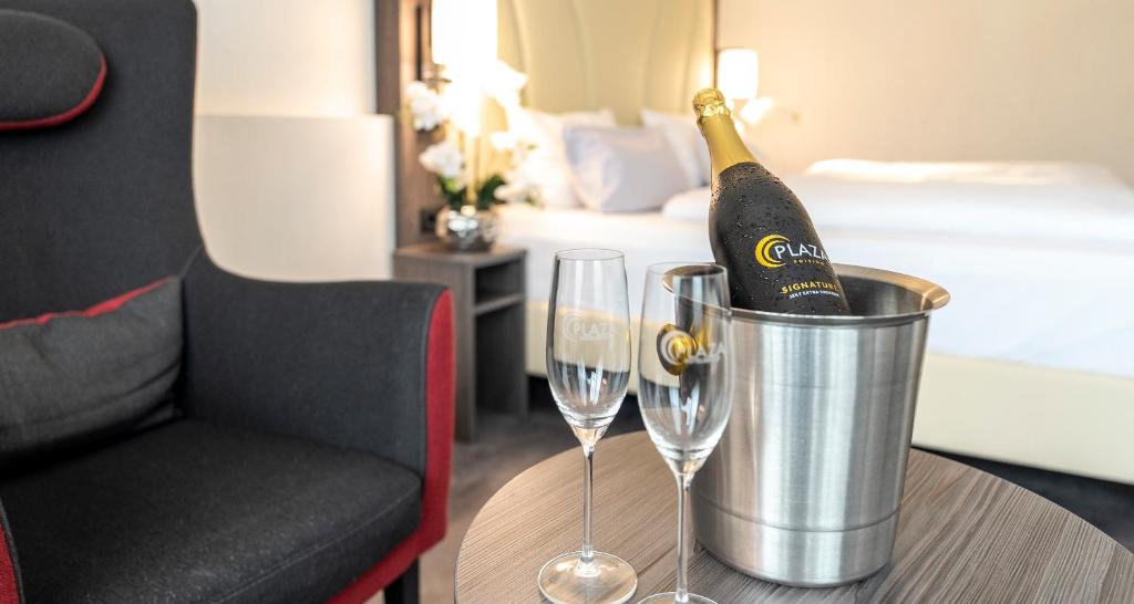 Nápoje v ubytování Best Western Plaza Hotel Mannheim