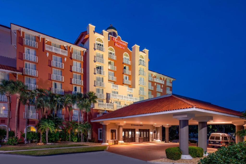 una representación del gran hotel y casino Mgm en Sheraton Suites Fort Lauderdale at Cypress Creek, en Fort Lauderdale