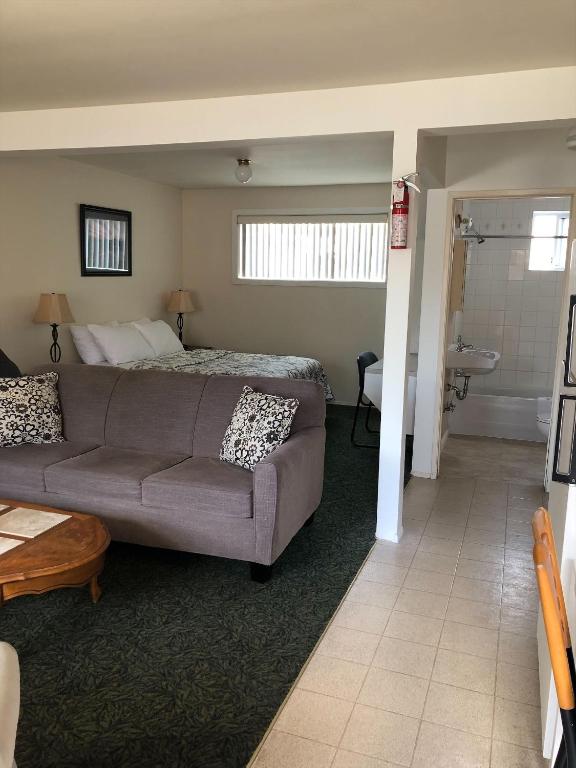 Posezení v ubytování Sun Beach Motel