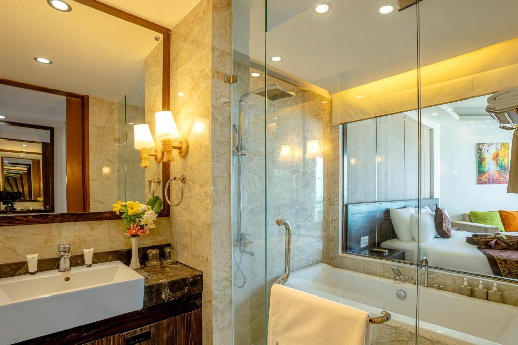 Phòng Premium 2 Giường Đơn Nhìn Ra Biển