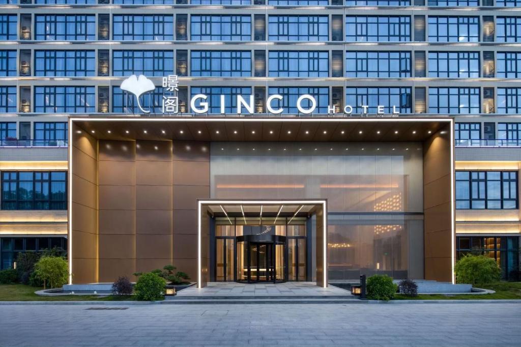 Exteriér nebo vchod ubytování GINCO Hotel Guangzhou Baiyun Airport-24 Hour Airport Pick-up and Drop-off Service