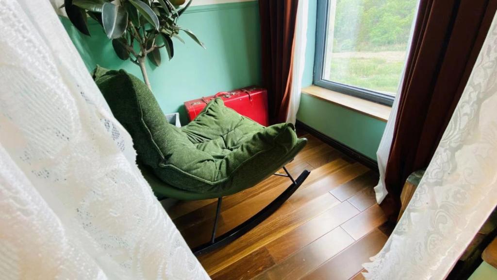 Posezení v ubytování Relax Homestay at the foot of the Great Wall