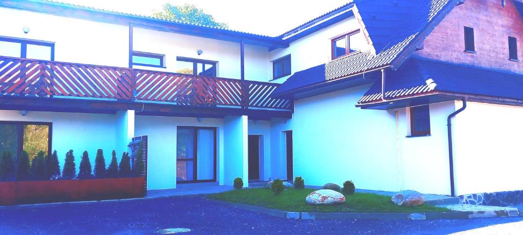 Budova, v ktorej sa apartmán nachádza