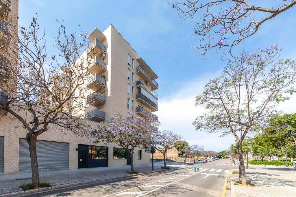 Budova, kde se apartmán nachází