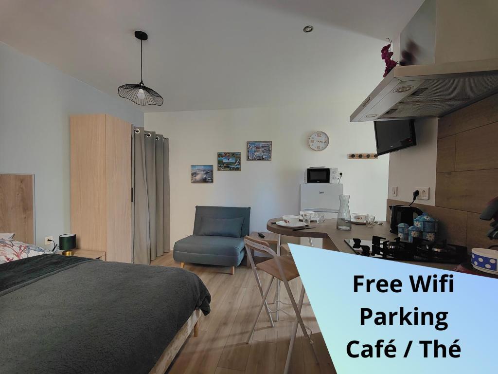 Photo de la galerie de l'établissement Le Petit Cébazaire - Studio, à Cébazat