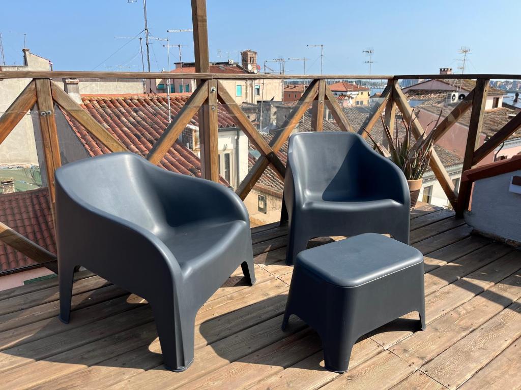 Balkon lub taras w obiekcie Altana Deluxe Apart