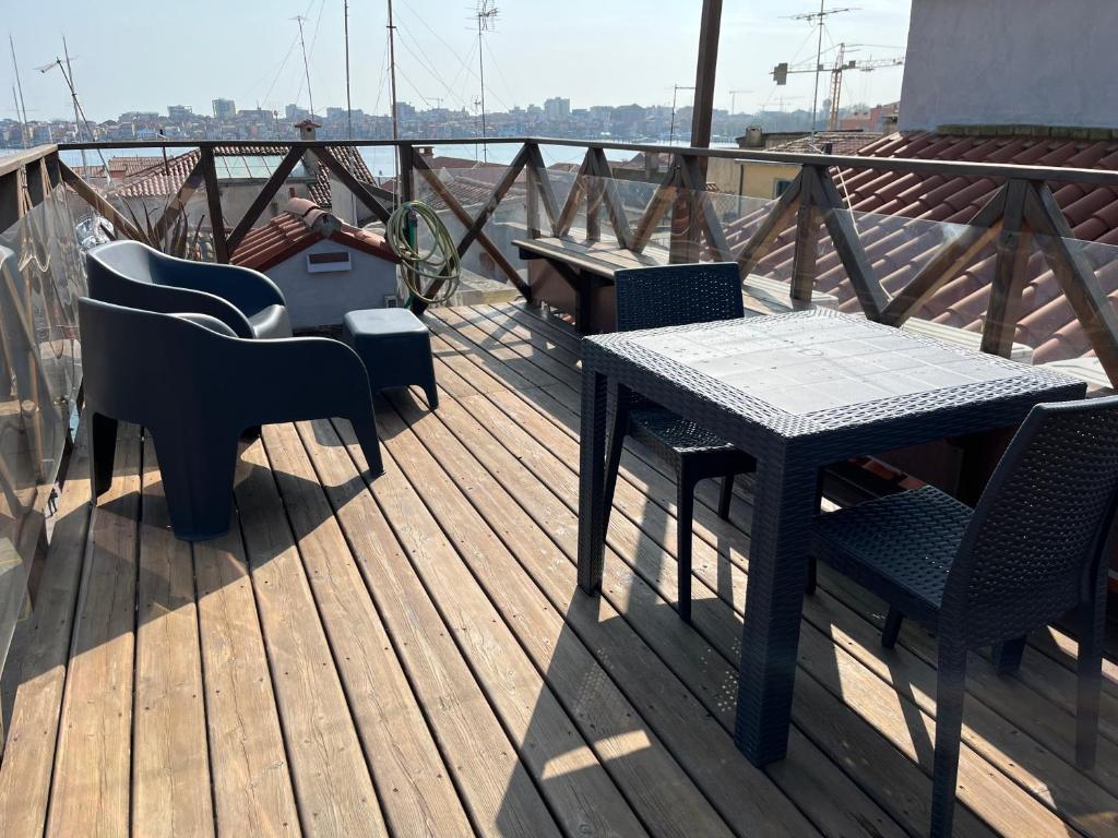 Balkon lub taras w obiekcie Altana Deluxe Apart