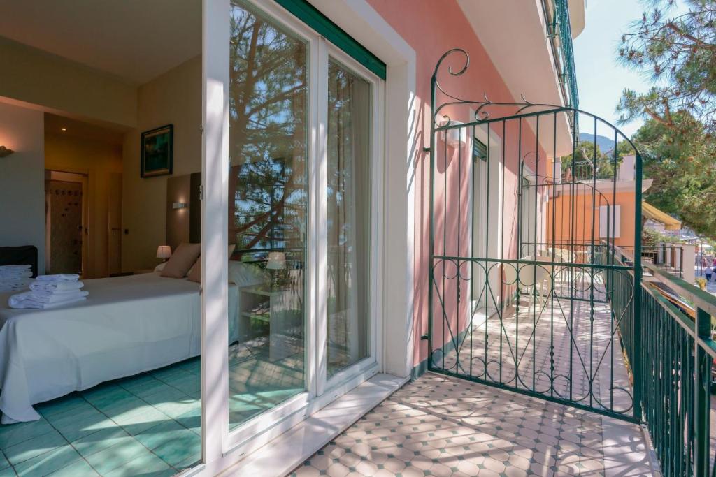 Balkón nebo terasa v ubytování Villa degli Argentieri