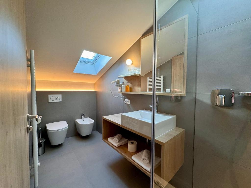Łazienka w obiekcie Apartment Steinach