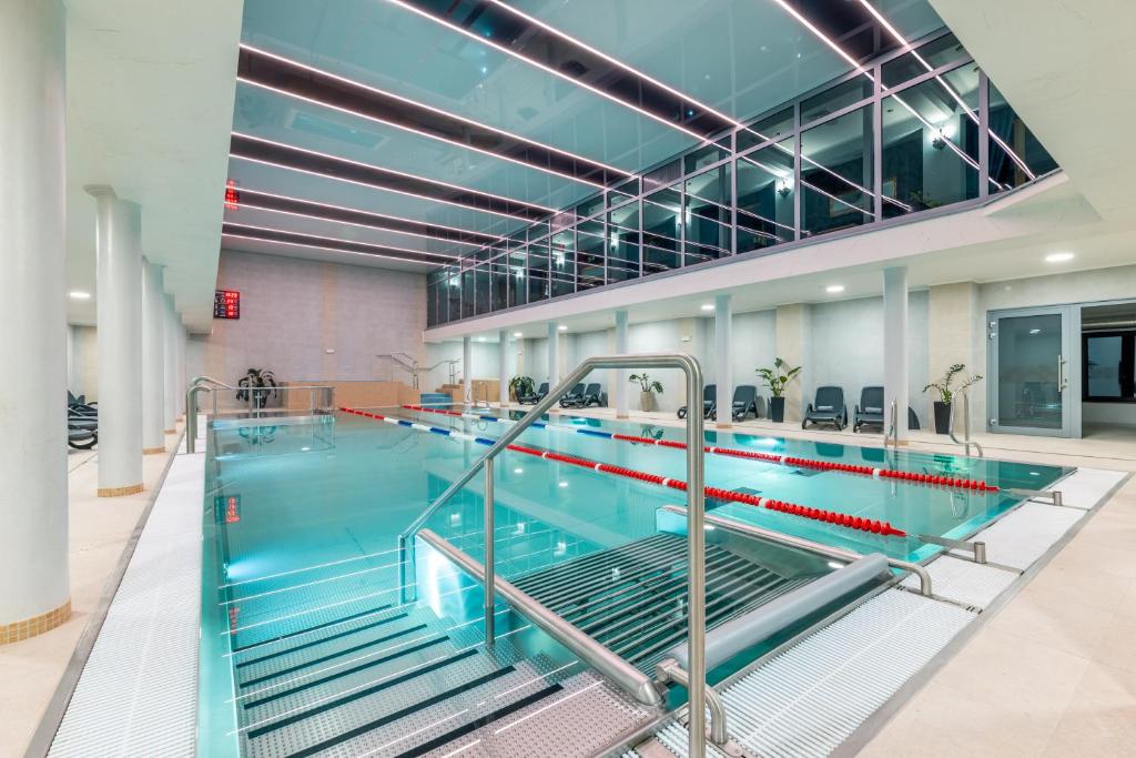 Bazén v ubytování DW Atrium nebo v jeho okolí