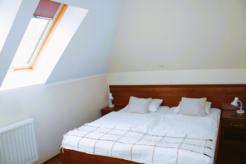 Postel nebo postele na pokoji v ubytování Pod Bukami - Chill&SPA