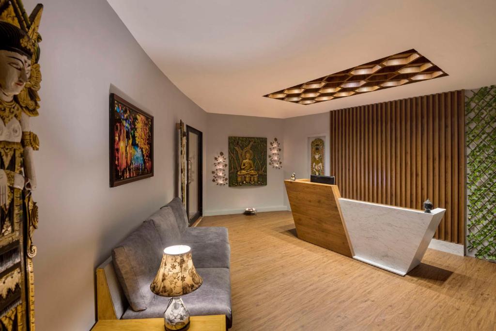 Posezení v ubytování Radisson Salem