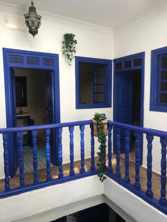 Balkón nebo terasa v ubytování Riad Gloria