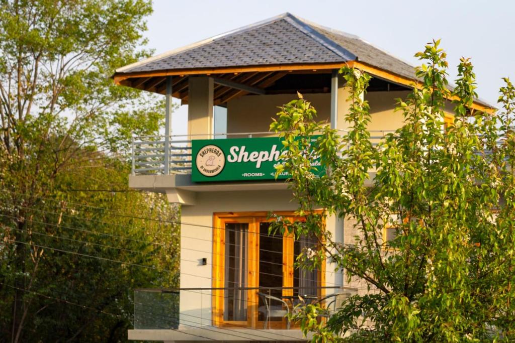 Budova, kde se bed and breakfast nachází