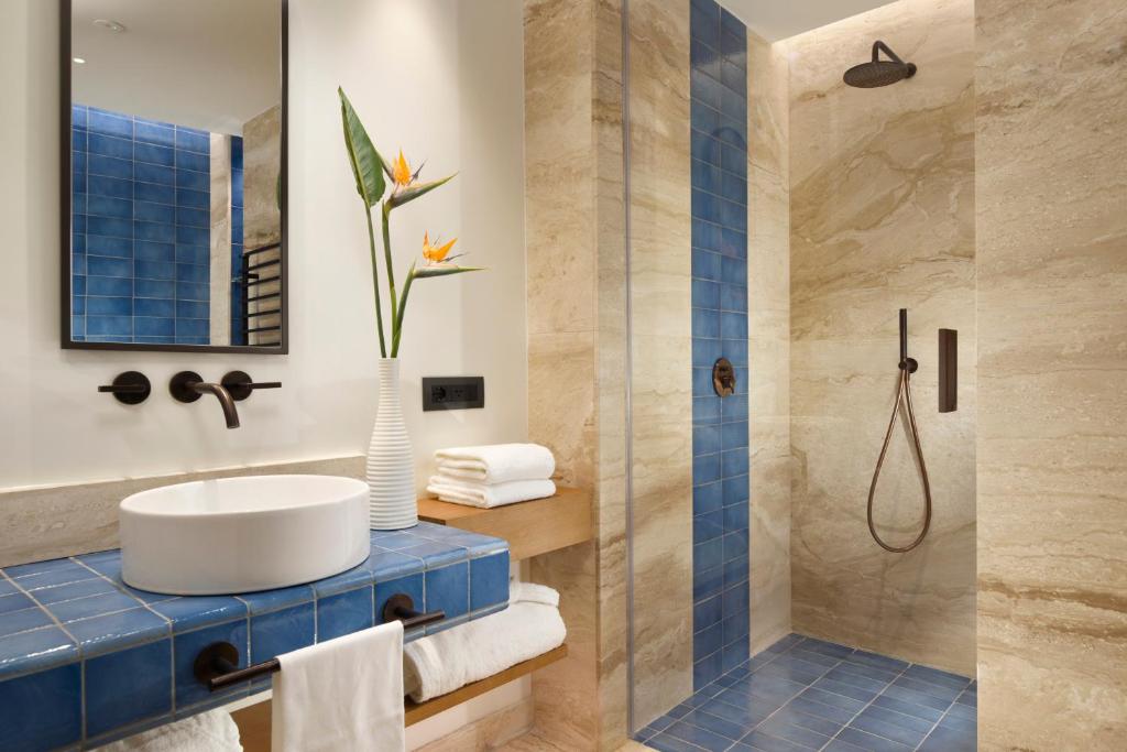 Koupelna v ubytování Ara Maris Hotel & Spa