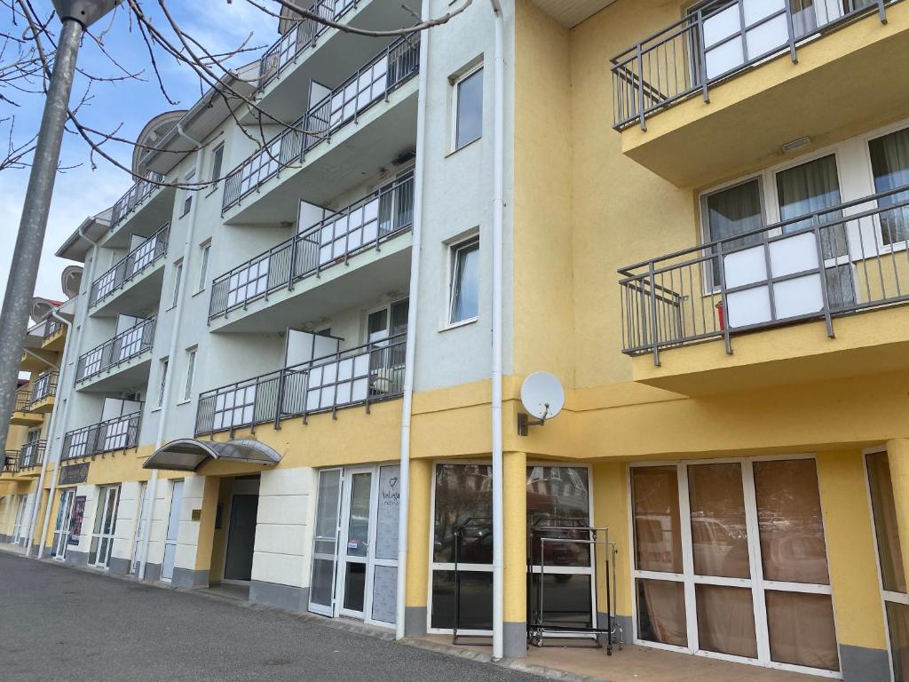 Hoone, kus korterhotell asub