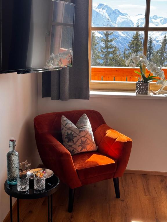 Nespecifikovaný výhled na hory nebo výhled na hory při pohledu z bed and breakfast