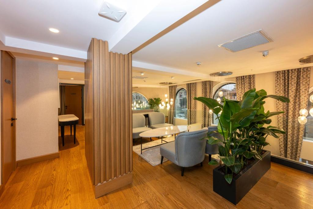 Posezení v ubytování Baver Hotel