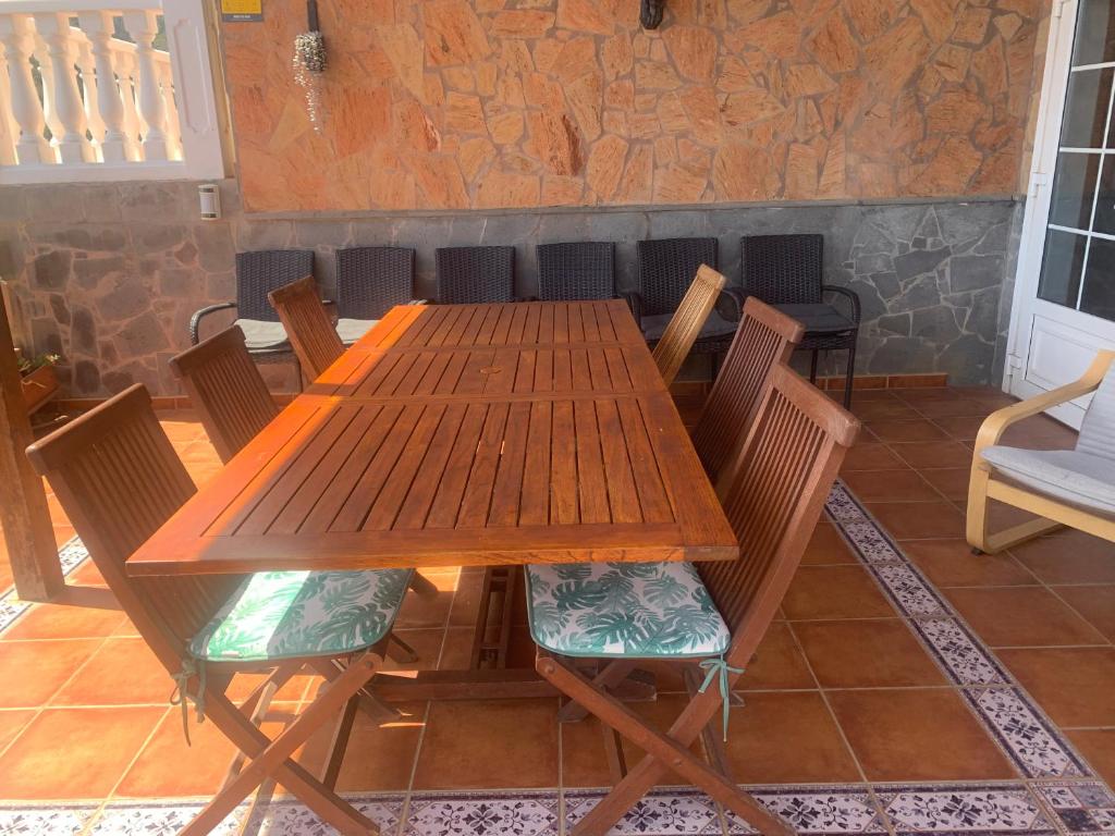 Posezení v ubytování Villa Mirador Los Hoyos