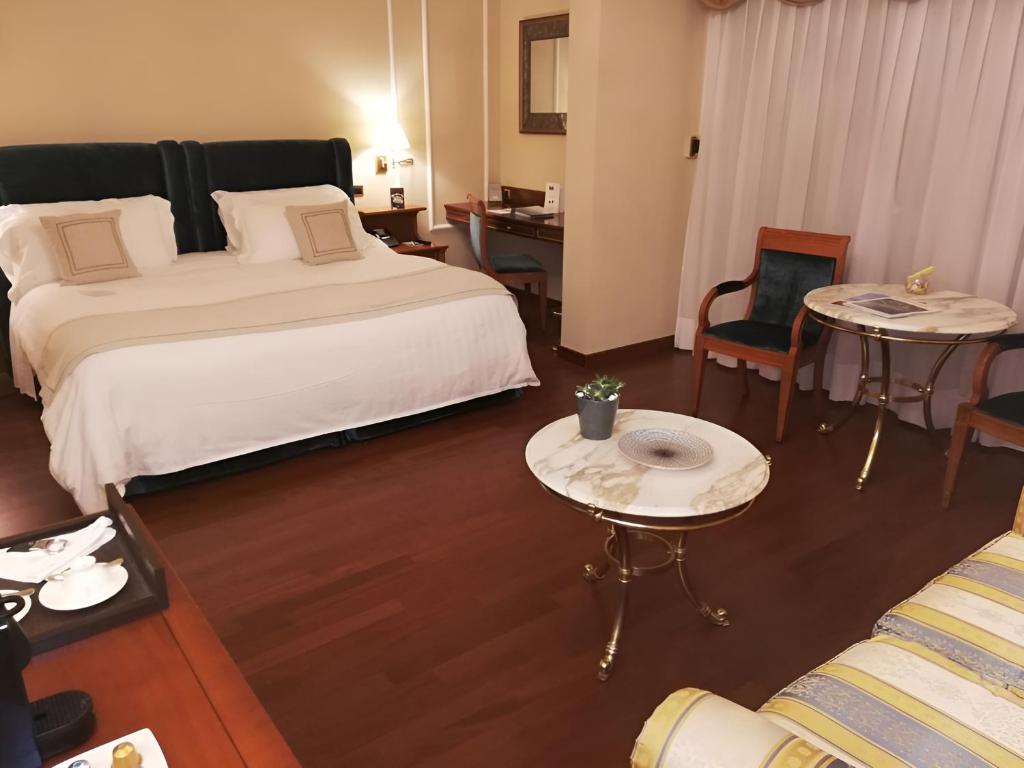 Posteľ alebo postele v izbe v ubytovaní Grand Hotel Del Mare Resort & Spa