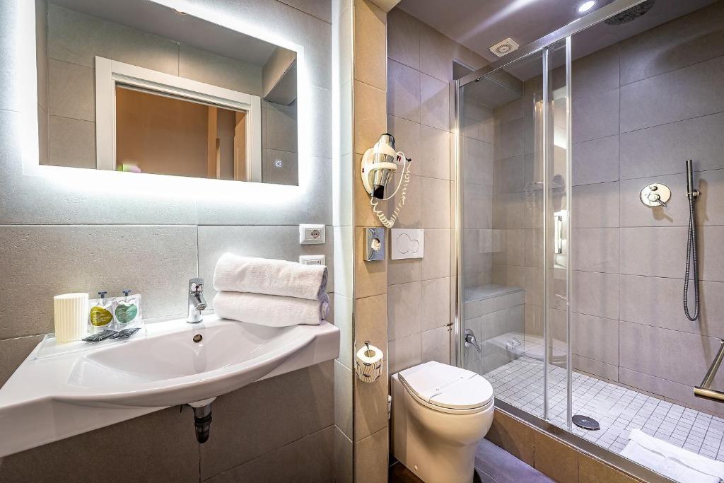 Kúpeľňa v ubytovaní Antico Centro Suite