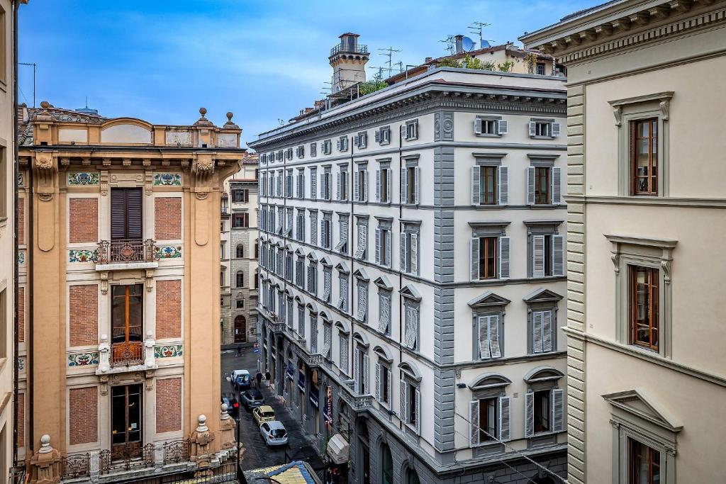 Výhľad na mesto Florencia alebo výhľad na mesto priamo z penziónu