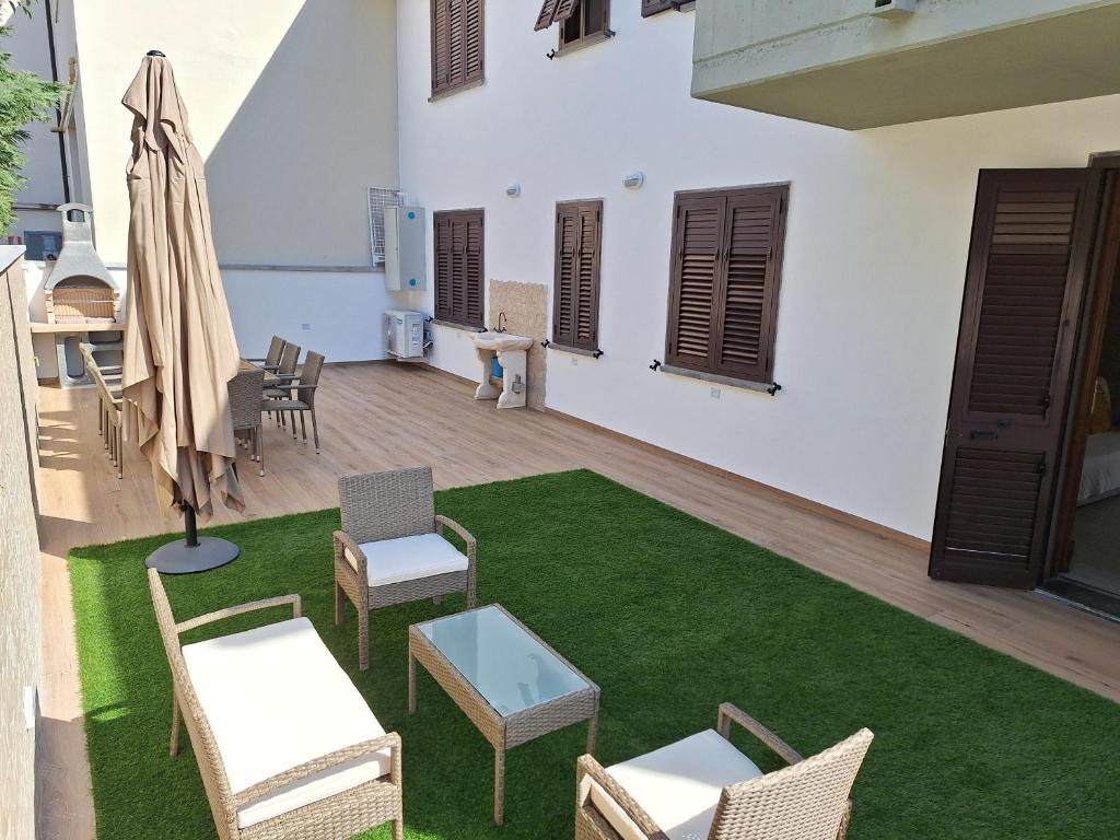 Posezení v ubytování DD HOUSE Family Holiday Apartment