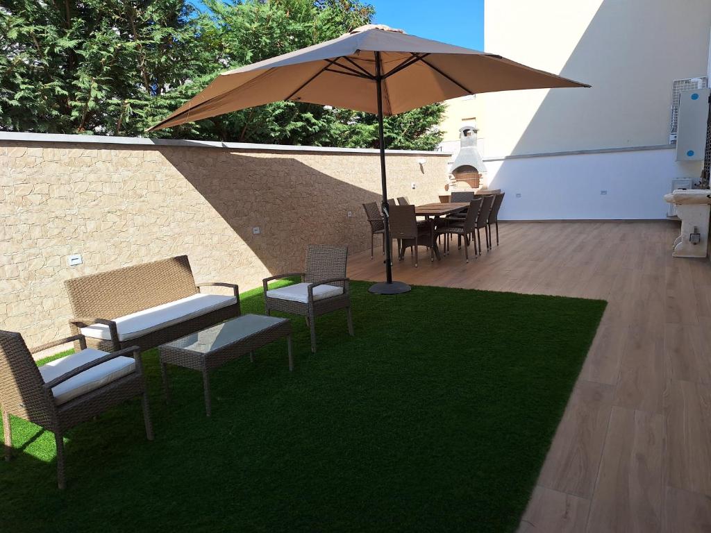 Posezení v ubytování DD HOUSE Family Holiday Apartment