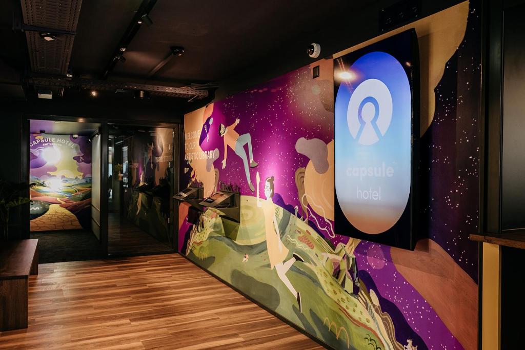 Capsule Hotel - Lucerne Old Town - Resim 26