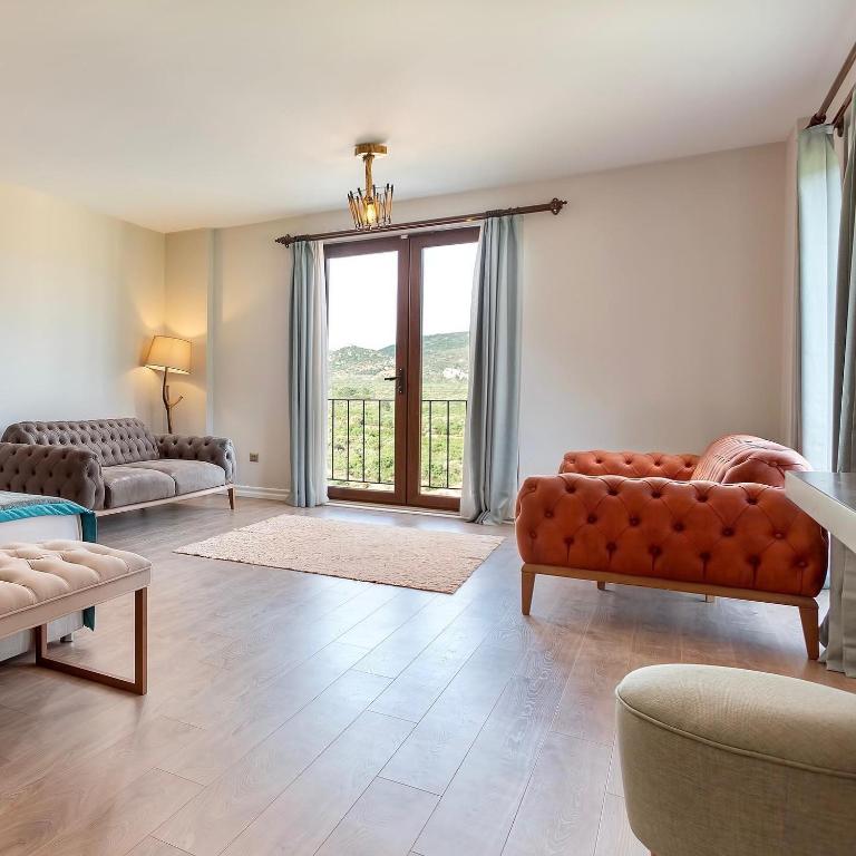 Posezení v ubytování Mesken otel