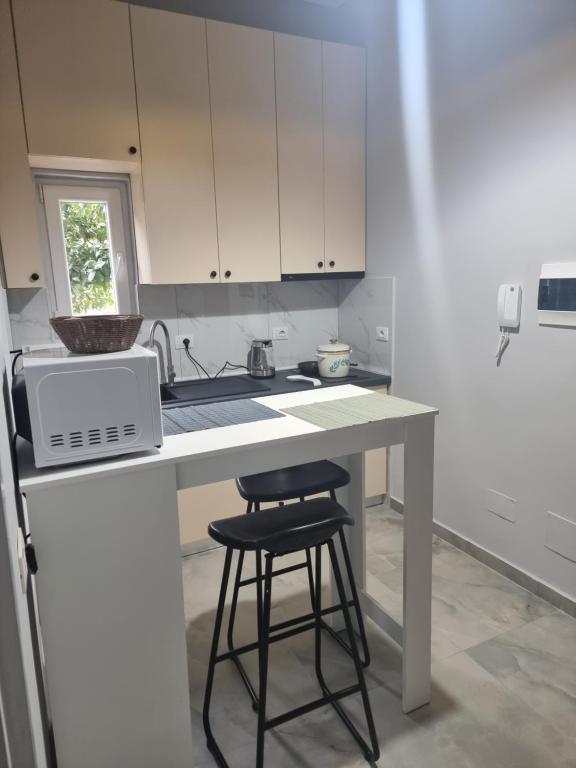 Kuchyň nebo kuchyňský kout v ubytování Dentart&Apartments