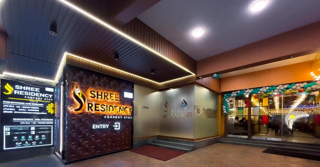 Certifikát, hodnocení, plakát nebo jiný dokument vystavený v ubytování Shree Residency