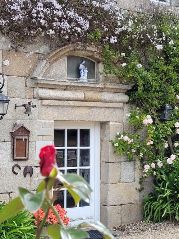 Zahrada ubytování Manoir De Keringant