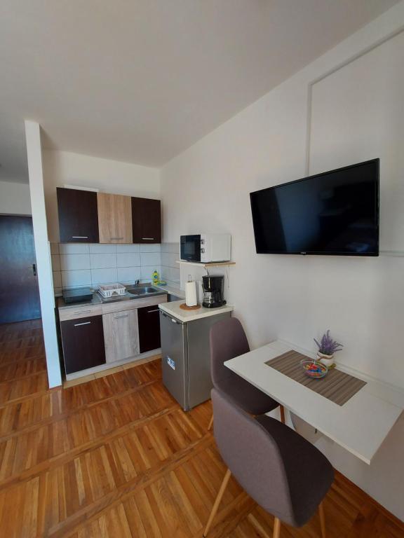 Kuchyňa alebo kuchynka v ubytovaní Villa Matea - Vir