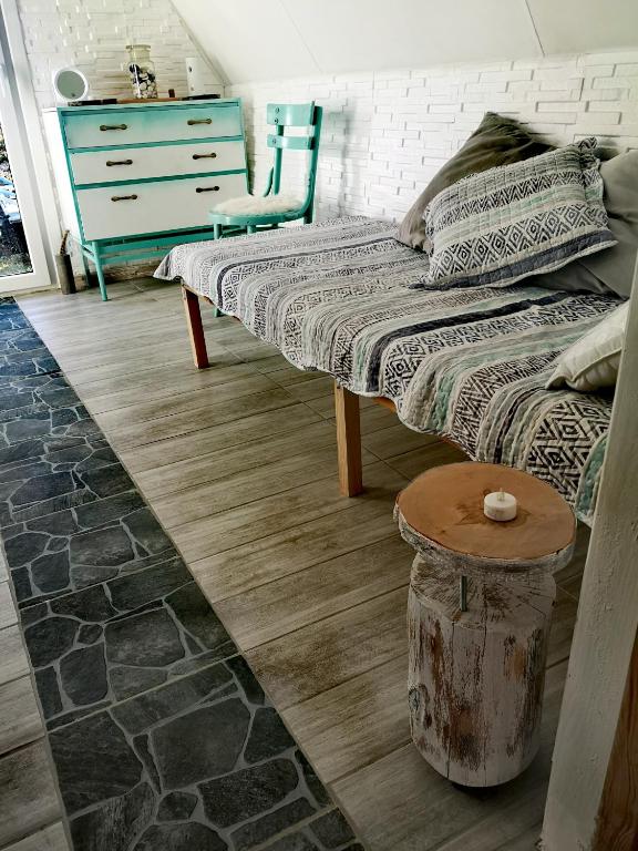 Letto o letti in una camera di Solarna Eko Vila