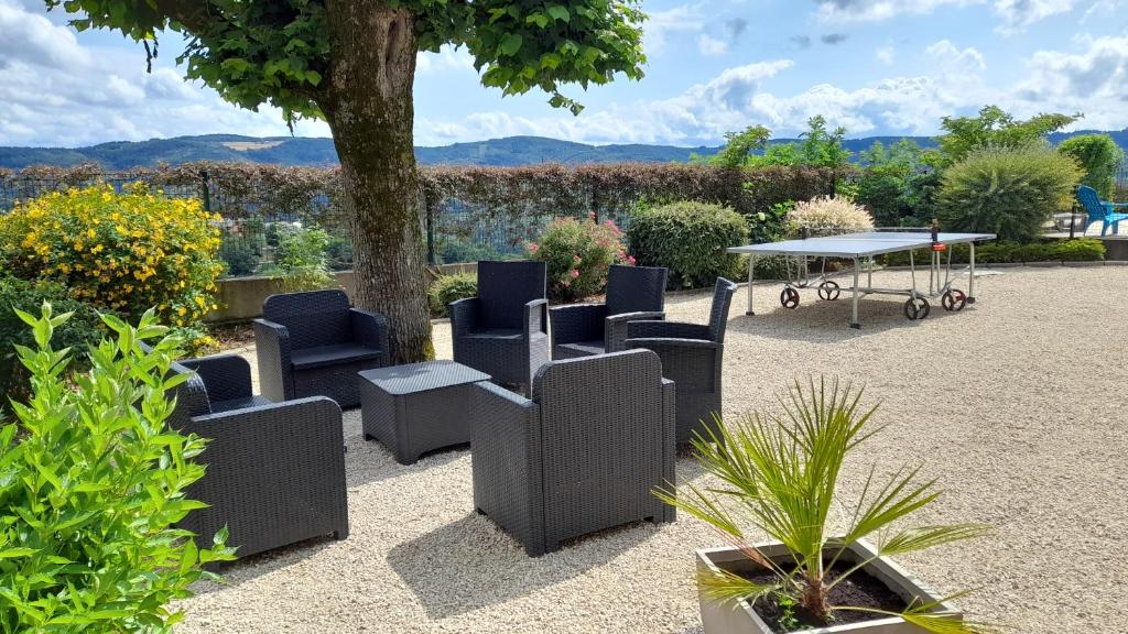 Nespecifikovaný výhled na hory nebo výhled na hory při pohledu z bed and breakfast