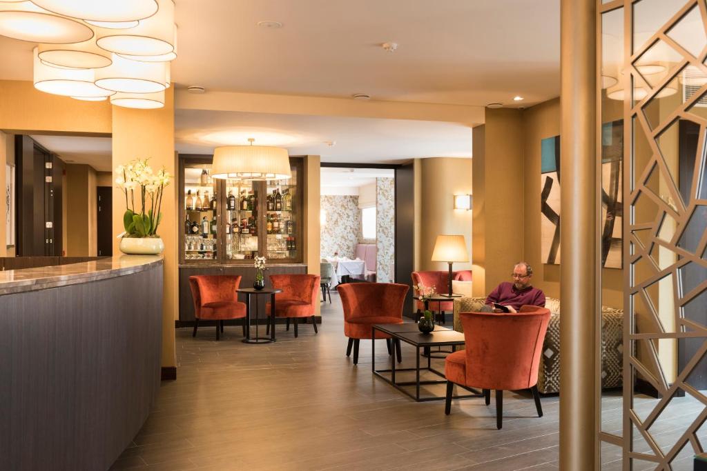 Un lugar para sentarse en Hotel Aragon
