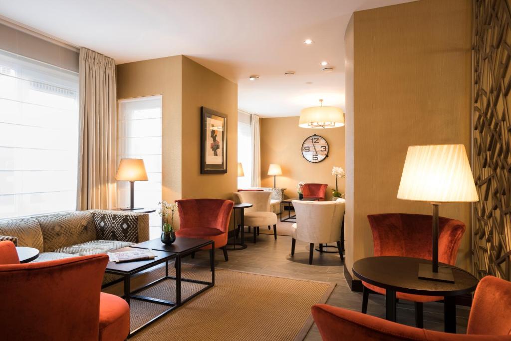 Un lugar para sentarse en Hotel Aragon