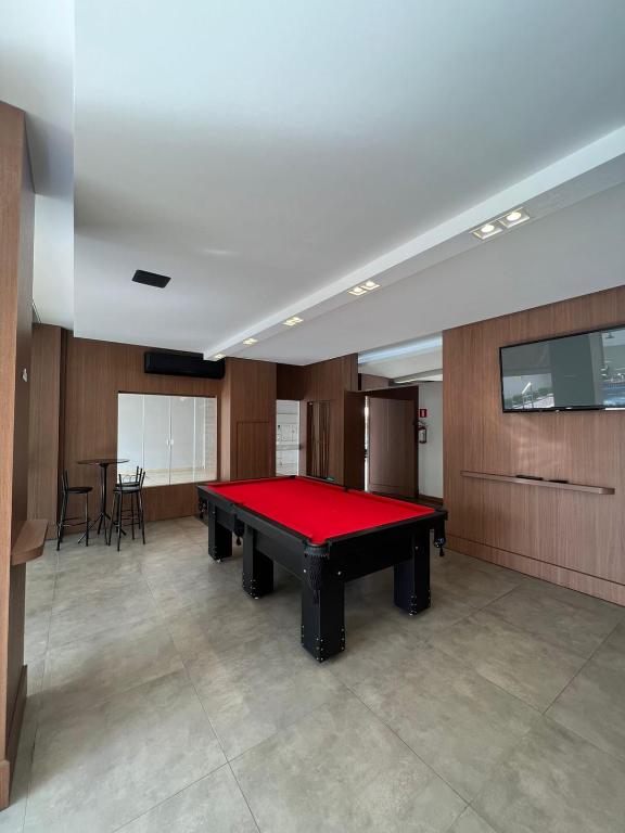 Biliár nebo kulečník v ubytování Nayru Hotel