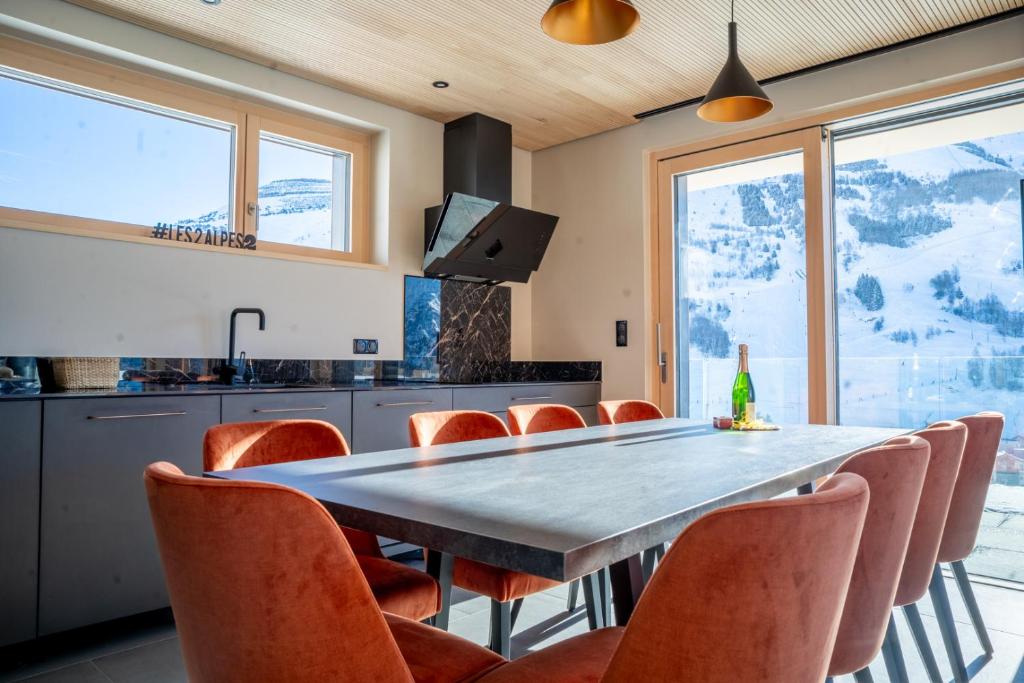 Chalets Horizon Blanc - Vue exceptionnelle Loup Blanc -Sauna extérieur Ours des Glaces -5 étoiles – photo 31