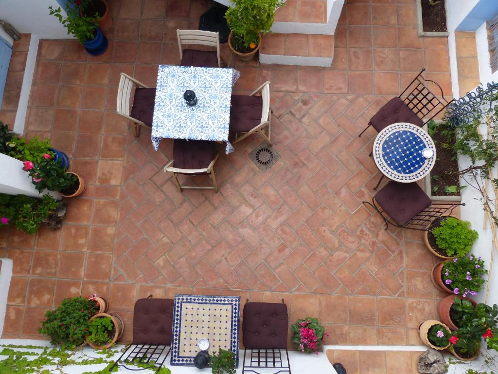 Patio nebo venkovní prostory v ubytování Casita de la Vaca
