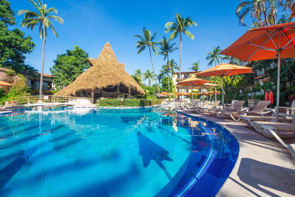Bazén v ubytování Hacienda Buenaventura Hotel & Mexican Charm - All Inclusive nebo v jeho okolí