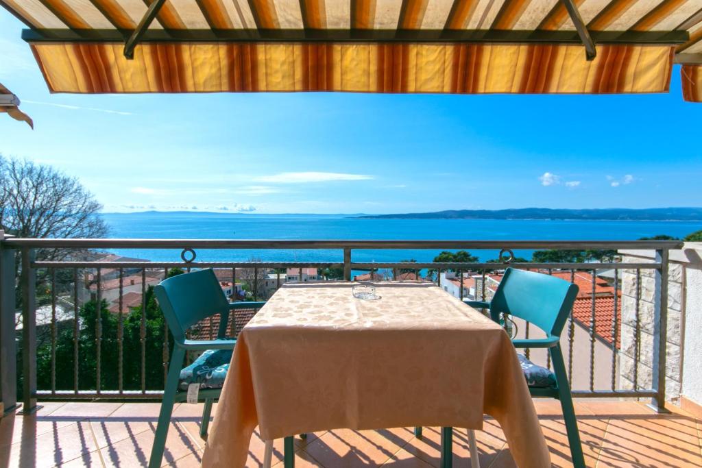Balkón nebo terasa v ubytování Guest house Lenka