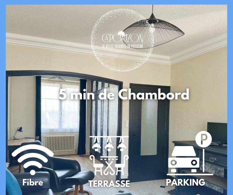 Kuvagallerian kuva majoituspaikasta Caporizon-La Chambordine-6 personnes- 5 min de Chambord, joka sijaitsee kohteessa Saint-Claude-de-Diray